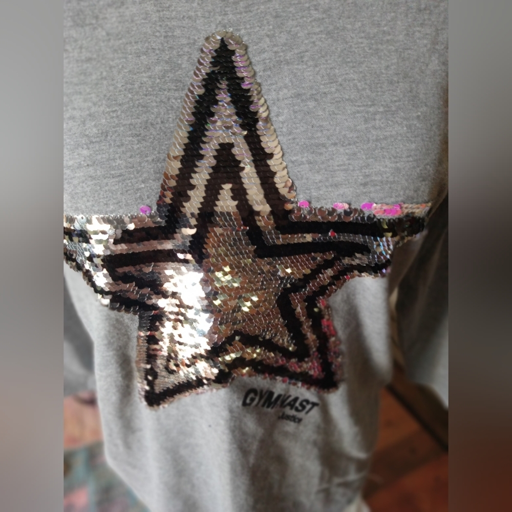 Justice active girls shirt